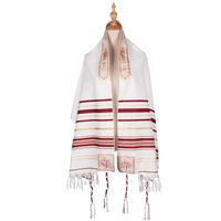 Unisex Vintage Style Ethnic Style Classic Style Stripe Polyester Scarf Kerchief sku image 1