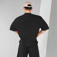 Men's Solid Color Simple Style Round Neck Half Sleeve Regular Fit Men's Sets main image 5