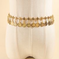 Ethnic Style Round Metal Women's Chain Belts 1 Piece main image 4