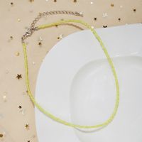 Simple Style Bamboo Beaded Women's Necklace 1 Piece sku image 5
