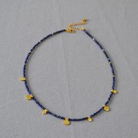 Décontractée Sucré Géométrique Turquoise Lapis Lazuli Laiton Pendentif 1 Pièce sku image 1