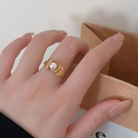Sterling Silver Casual Plating Geometric Rings main image 5