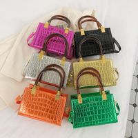 Women's Pu Leather Solid Color Classic Style Sewing Thread Zipper Handbag main image 1
