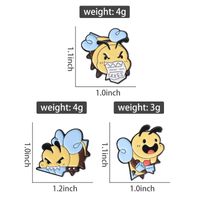 Cute Modern Style Sweet Animal Bee Alloy Plating Women's Brooches main image 2