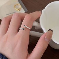 Sterling Silver Casual Plating Geometric Rings main image 3
