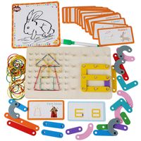 Puzzles Toddler(3-6years) Letter Wood Toys sku image 2