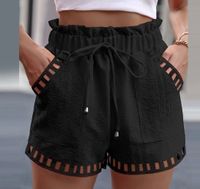 Femmes Du Quotidien Style Simple Couleur Unie Shorts Pantalons Décontractés main image 3