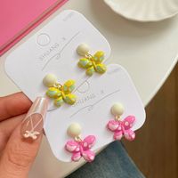 Spring And Summer Dopamine Spot Butterfly Earrings Female Silver Needle Sweet Super Fairy Exquisite Niche Pink Cute Princess Earrings main image 6