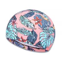Casual Leaves Coconut Tree Spandex Polyester Swimming Accessories 1 Piece sku image 1