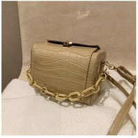 Women's Small Pu Leather Solid Color Vintage Style Flip Cover Shoulder Bag sku image 2
