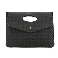 Women's Medium Pu Leather Solid Color Vintage Style Buckle Flip Cover Clutch Bag main image 4