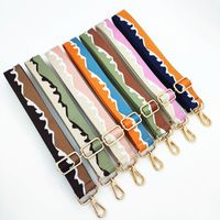 Polyester Color Block Bag Strap main image 5