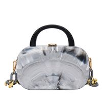 Women's Small Arylic Solid Color Streetwear Magnetic Buckle Handbag main image 9