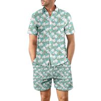 Men's Tropical Vacation Turndown Short Sleeve Regular Fit Men's Sets main image 4