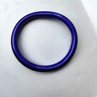 Lady Solid Color Silica Gel Handmade Unisex Wristband sku image 6