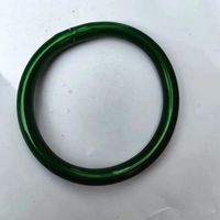Lady Solid Color Silica Gel Handmade Unisex Wristband sku image 4