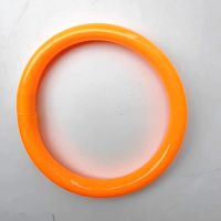 Lady Solid Color Silica Gel Handmade Unisex Wristband sku image 2