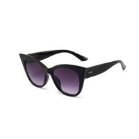 Casual Vacation Solid Color Ac Cat Eye Full Frame Women's Sunglasses main image 7