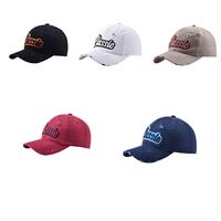 Unisex Embroidery Vintage Style Simple Style Letter Curved Eaves Baseball Cap main image 4