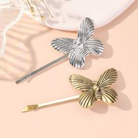 Women's Simple Style Classic Style Butterfly Metal Plating Hair Clip main image 2