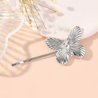 Mujeres Estilo Simple Estilo Clásico Mariposa Metal Enchapado Pinza Para El Cabello sku image 2