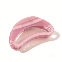 Women's Vacation Sweet Simple Style Color Block Resin Handmade Hair Claws sku image 6