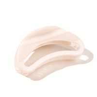 Women's Vacation Sweet Simple Style Color Block Resin Handmade Hair Claws sku image 3