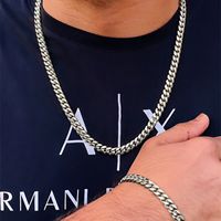 Simple Style Streetwear Geometric Alloy Unisex Bracelets Necklace main image 1