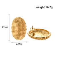 1 Pair Modern Style Simple Style Geometric 304 Stainless Steel 16K Gold Plated main image 6