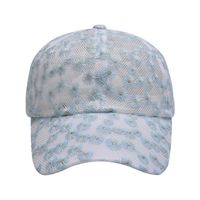 Adults Casual Retro Flower Curved Eaves Baseball Cap main image 4