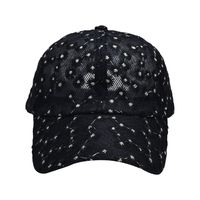 Adults Casual Retro Flower Curved Eaves Baseball Cap sku image 1