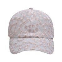 Adults Casual Retro Flower Curved Eaves Baseball Cap sku image 3