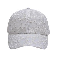 Adults Casual Retro Flower Curved Eaves Baseball Cap sku image 2