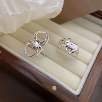 Sterling Silver Casual Plating Geometric Rings main image 5