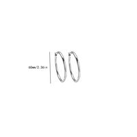 1 Paar Einfacher Stil Pendeln Runden Überzug Kupfer Ohrringe sku image 4