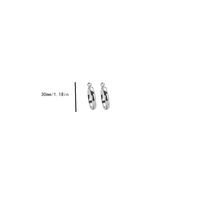 1 Paar Einfacher Stil Klassischer Stil Einfarbig Überzug Kupfer Ohrringe sku image 1