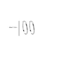 1 Pair Simple Style Classic Style Solid Color Plating Copper Earrings sku image 4