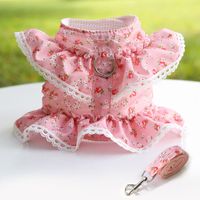 Cute Polyester Ditsy Floral Leash sku image 1
