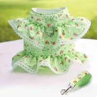 Cute Polyester Ditsy Floral Leash sku image 4