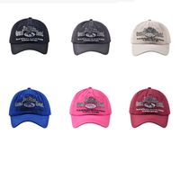 Women's Embroidery Simple Style Letter Curved Eaves Baseball Cap main image 2