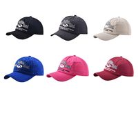 Women's Embroidery Simple Style Letter Curved Eaves Baseball Cap main image 3