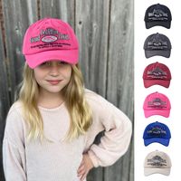 Women's Embroidery Simple Style Letter Curved Eaves Baseball Cap main image 1