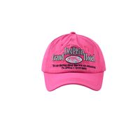Women's Embroidery Simple Style Letter Curved Eaves Baseball Cap sku image 4