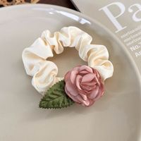 Women's Elegant Romantic Bow Knot Cloth Flowers Hair Clip sku image 4