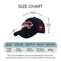 Unisex Casual Rock Sports Letter Curved Eaves Baseball Cap main image 4