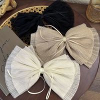 Women's Elegant Luxurious Bow Knot Gauze Braid Hair Clip main image 6