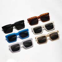 Classic Style Streetwear Solid Color Pc Square Full Frame Women's Sunglasses main image 2