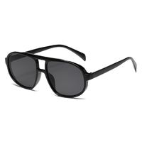 Vacation Simple Style Solid Color Pc Toad Glasses Full Frame Women's Sunglasses main image 5