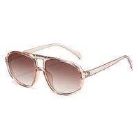 Vacation Simple Style Solid Color Pc Toad Glasses Full Frame Women's Sunglasses sku image 5