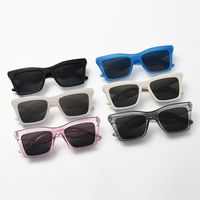 Streetwear Solid Color Pc Square Full Frame Women's Sunglasses main image 1